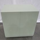 Open Box: Joseph Altuzarra Arched Fluted Bookcase, Drawer Base (27") - Light Sage