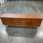 Open Box: Keira Solid Wood Media Console (80") - Cool Walnut