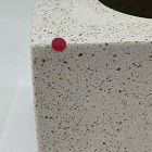 Open Box: Terrazzo Concrete Tissue Box - White