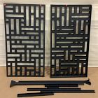 Open Box: Veradek Privacy Screen, Blocks - Black
