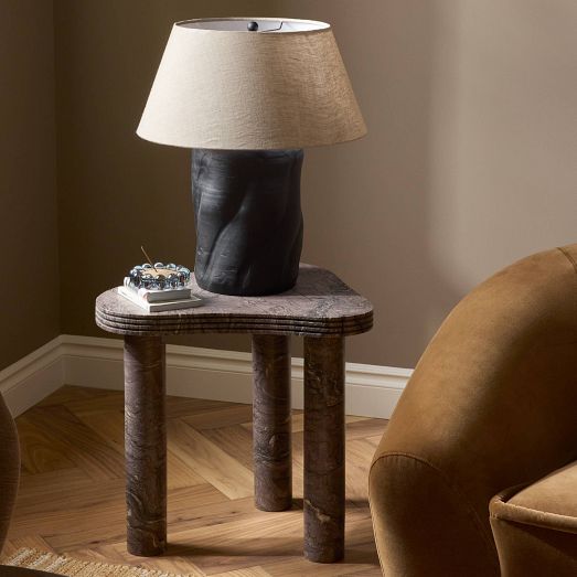 Illyria Marble End Table (24") by West Elm