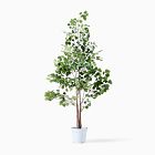 Open Box: Faux Potted Ficus Tree (6'H)