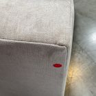 Open Box: Harris Petite Right-Arm 2.5 Seater Sofa - Performance Distressed Velvet Dune