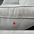 Open Box: Harris Petite Right-Arm 2.5 Seater Sofa - Performance Distressed Velvet Dune