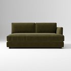 Open Box: Haven Extra Deep Right Arm Sofa Bench - Deluxe Velvet Juniper