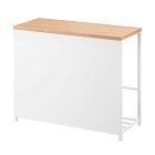 Open Box: Yamazaki Entryway Storage Organizer &amp; Bench - White