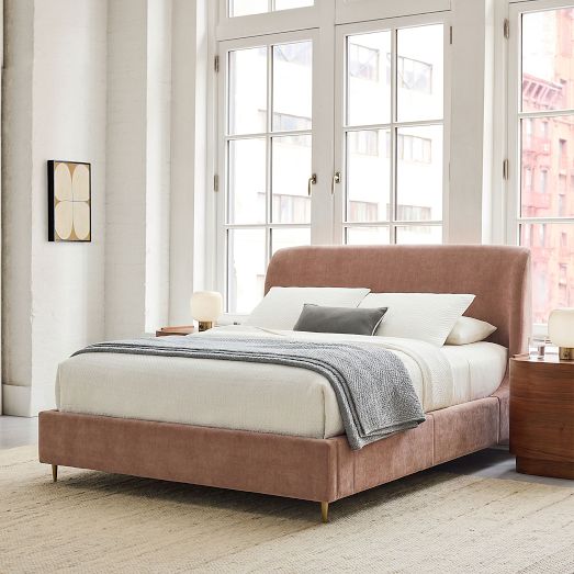 Lana Upholstered Storage Bed by West Elm