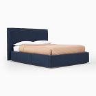 Freya Flange Low Profile Bed with Storage Option