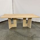 Open Box: Barwell Dining Table (78", Seats 6) - Cerused White