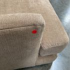 Open Box: Haven Left-Arm 2-Seater Sofa Bench - Performance Chenille Crossweave, Tawny