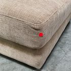 Open Box: Haven Left-Arm 2-Seater Sofa Bench - Performance Chenille Crossweave, Tawny