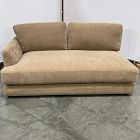 Open Box: Haven Left-Arm 2-Seater Sofa Bench - Performance Chenille Crossweave, Tawny