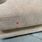 Open Box: Haven Left-Arm 2-Seater Sofa Bench - Performance Chenille Crossweave, Tawny
