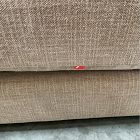 Open Box: Haven Left-Arm 2-Seater Sofa Bench - Performance Chenille Crossweave, Tawny