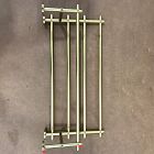 Open Box: Modern Overhang Bathroom Rail Shelf - Antique Brass