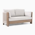 Open Box: Porto Outdoor Sofa (66") - Reef, Pearl Gray