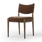 Open Box: Carryn Armless Dining Chair - Altair Mushroom, Toasted Oak