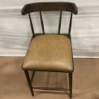 Open Box: Lombard Counter Stool (26.5") - Chaps Saddle, Vintage Ash