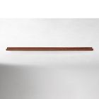 Open Box: Nook Woodworking Picture Ledge Display Shelf (60"W X 2"D) - African Mahogany