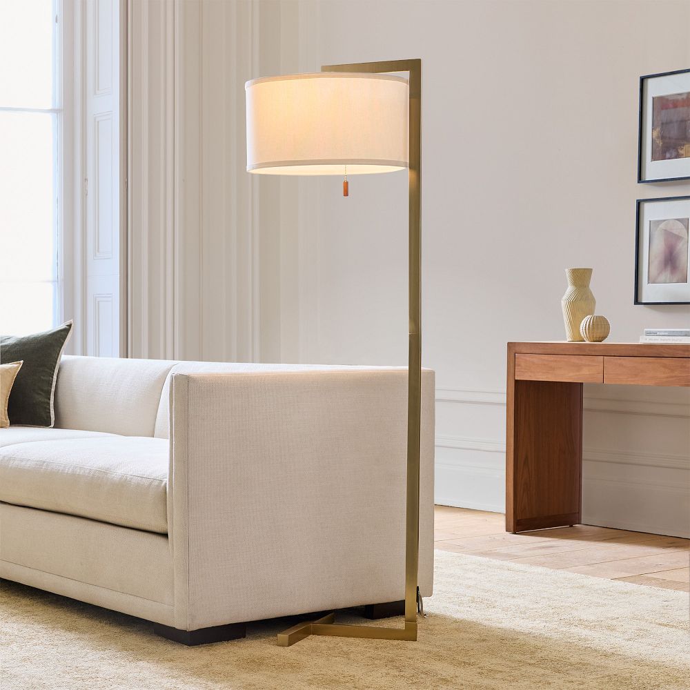 Tompkins Floor Lamp (62") by West Elm