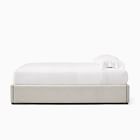 Upholstered Low Profile Bed Frame with Storage Options