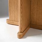 Tarin Travertine Inlay Side Table (20")