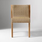 Cassis Outdoor Teak Stacking Dining Chair (Set of 2)