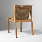 Cassis Outdoor Teak Stacking Dining Chair (Set of 2)