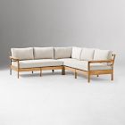 Playa Outdoor 3-Piece L-Shaped Sectional (95")