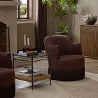 Citrino Fringe Petite Swivel Chair