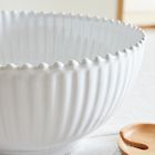 Costa Nova Pearl White Salad Bowl