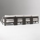 Caldera Aluminum Outdoor 4-Piece U-Shaped Sectional (137")