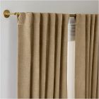 Open Box: Performance Crossweave Chenille Light Filtering Curtain (48"W x 84"L) - Tawny