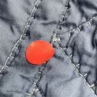 Open Box: Triangle Denim Quilt, Twin - Blue