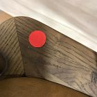 Open Box: Lombard Counter Stool - Chaps Saddle, Vintage Ash