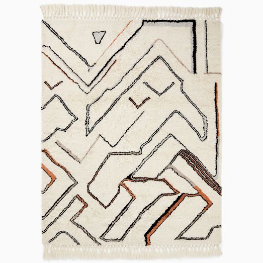 Wanderer Shag Wool Rug by West Elm