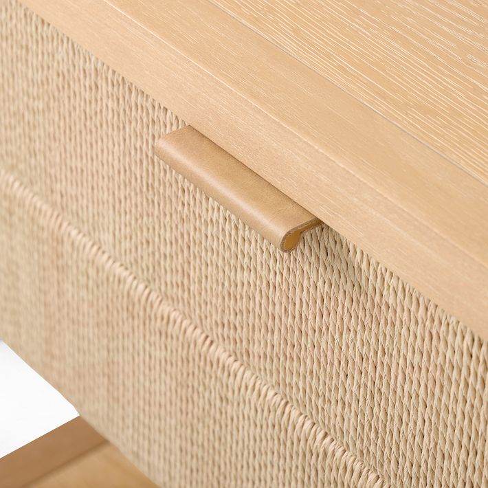 Kody Wood & Paper Cord Nightstand 24