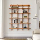 Otto Wall-Mounted Solid Wood Ladder Shelf (28")