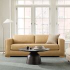 Nassau Leather Sofa (76"&ndash;108")