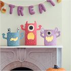 Papier-Mache Monster Luminaries (Set of 3)