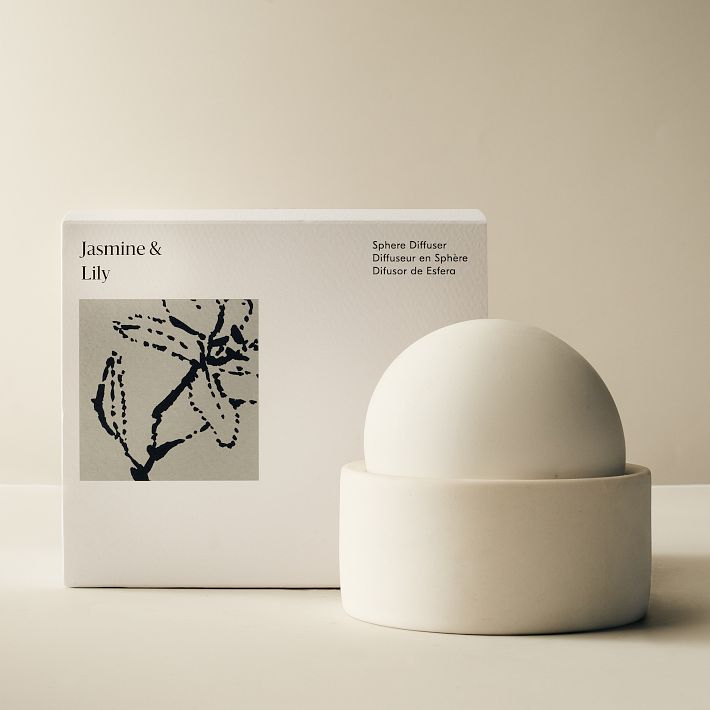 West Elm Homescent Sphere Diffuser - Jasmine & Lily | West Elm