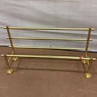 Open Box: Modern Overhang Rail Shelf (26.5"W x 1"H) - Antique Brass
