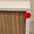 Open Box: Quinn Open Nightstand (16.75"W x 19"H) - Cerused White