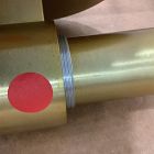 Open Box: Weston Fluted Glass Double Short Indoor/Outdoor Sconce - Antique Brass