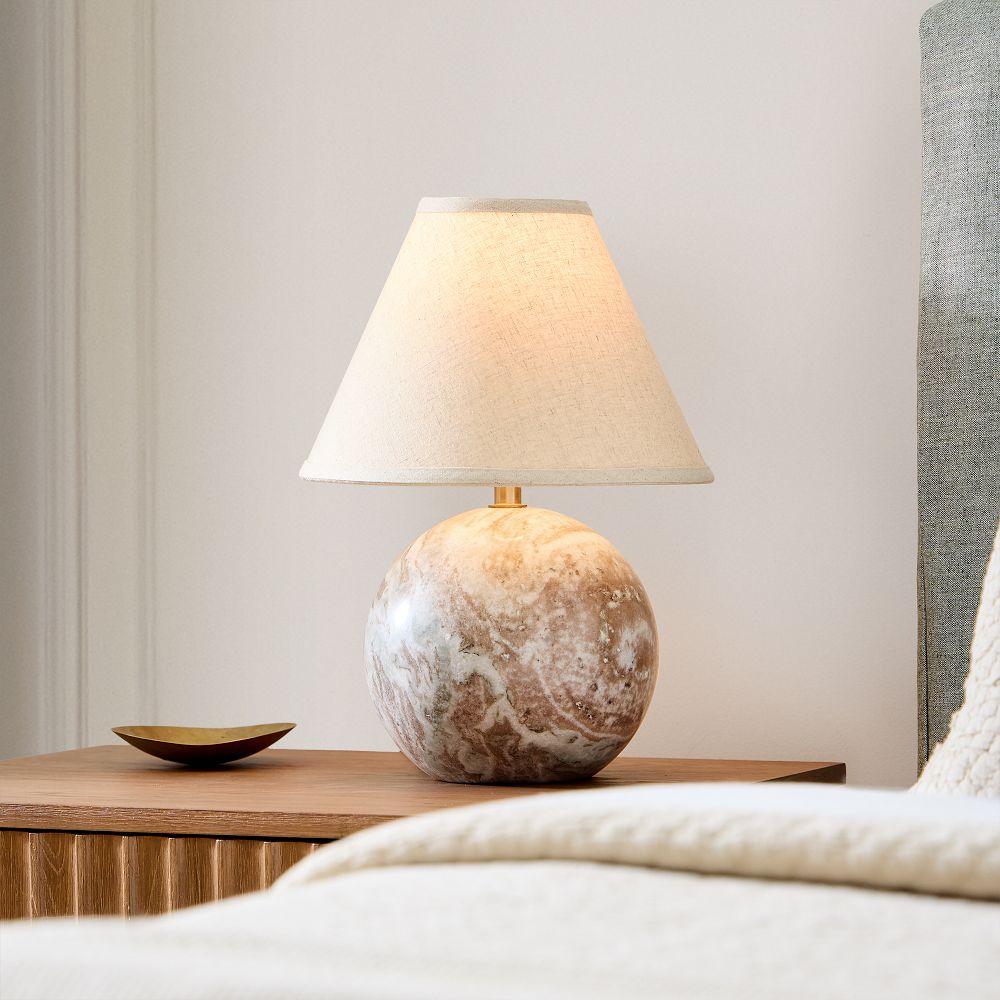 Perry Marble Table Lamp (15.5") by West Elm