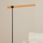 Linear Wood LED Floor Lamp (52")