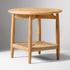 Baycrest Outdoor Teak Side Table (21")