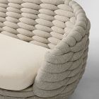 Cozy Upholstered Outdoor Sofa (89")