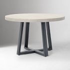 Malfa Outdoor Round Dining Table (32" - 48")