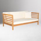 Natural Wood Outdoor Daybed